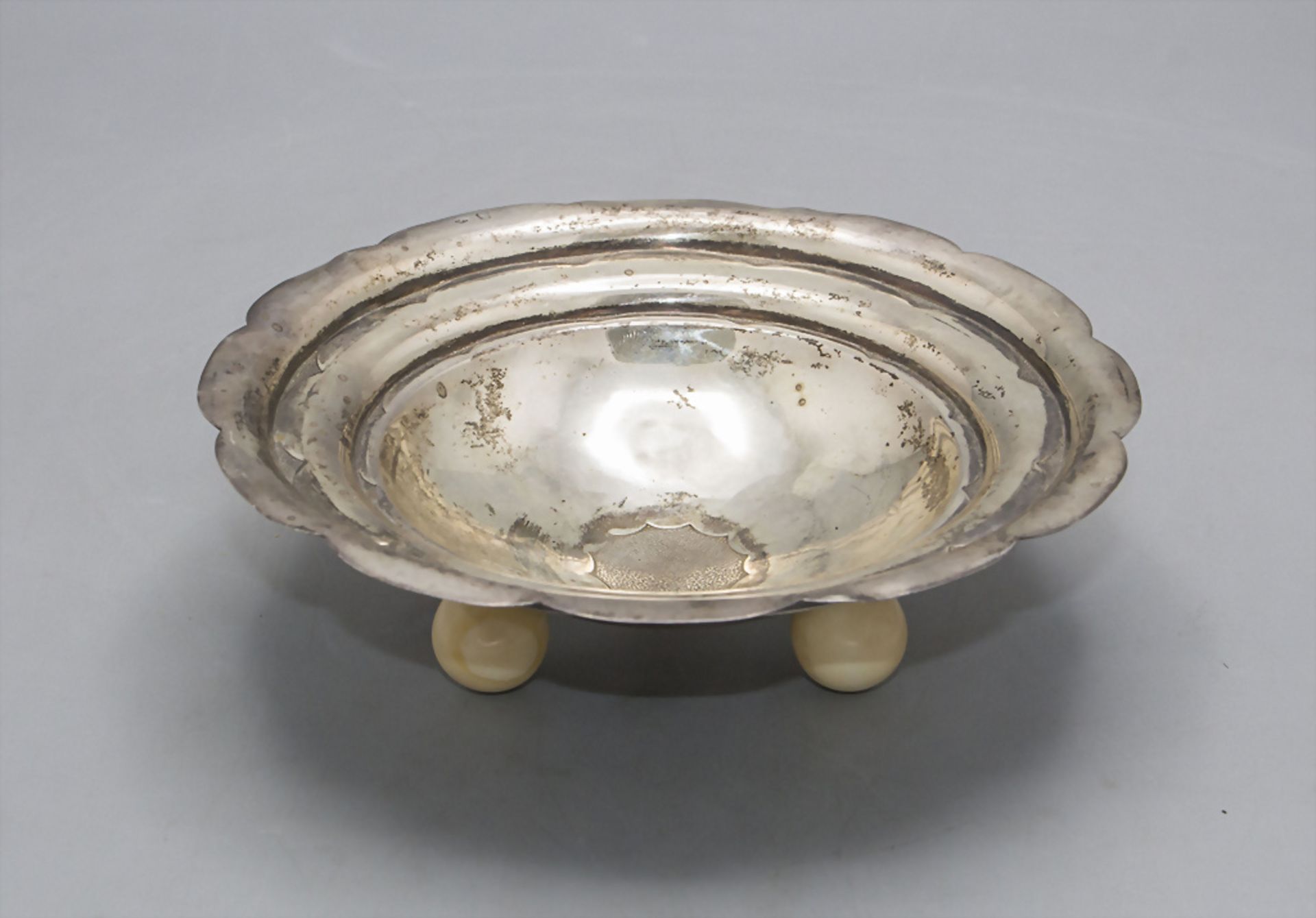 Art Déco Silberschale / An Art Deco silver bowl, Frankreich, um 1900