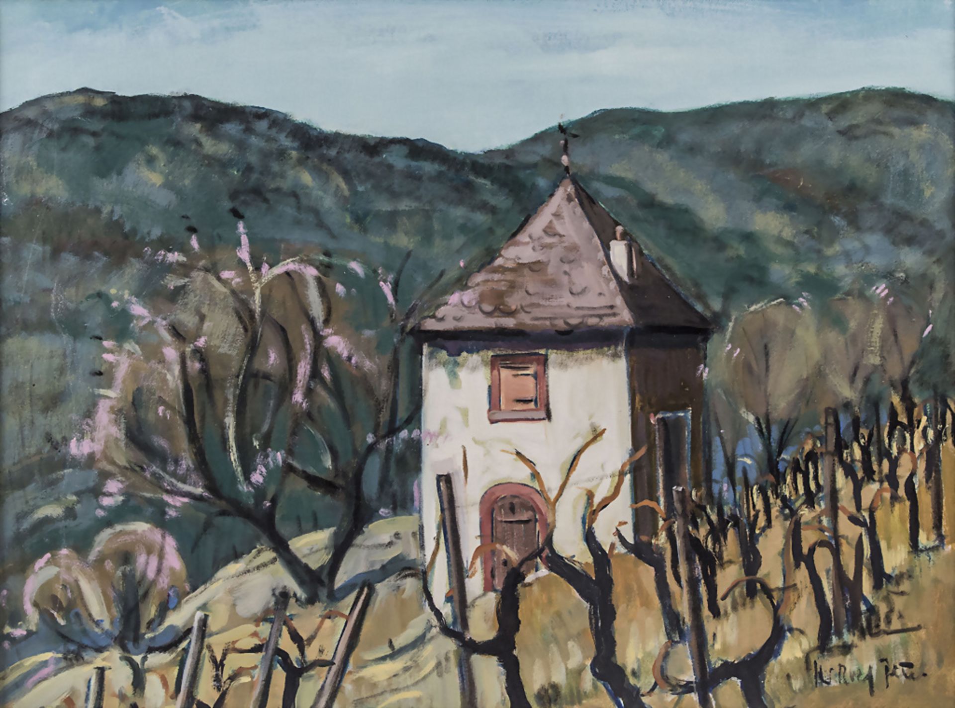 Hans Rolf PETER (1926-2020), 'Pfälzer Weinberg' / 'Palatine vineyard'