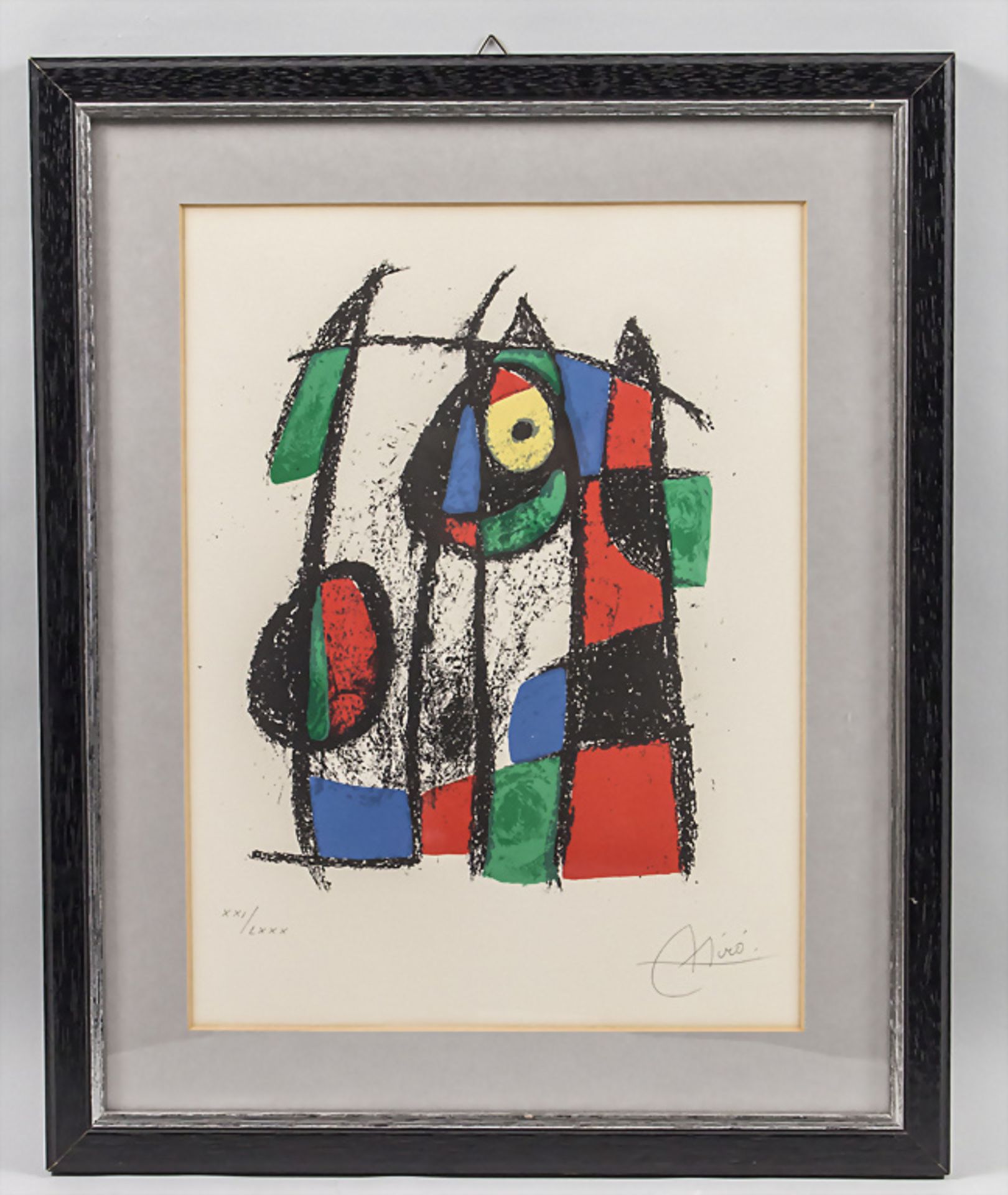 Joan MIRO (1893-1983), 'Komposition' or 'The curious cat', 1975 - Image 2 of 5