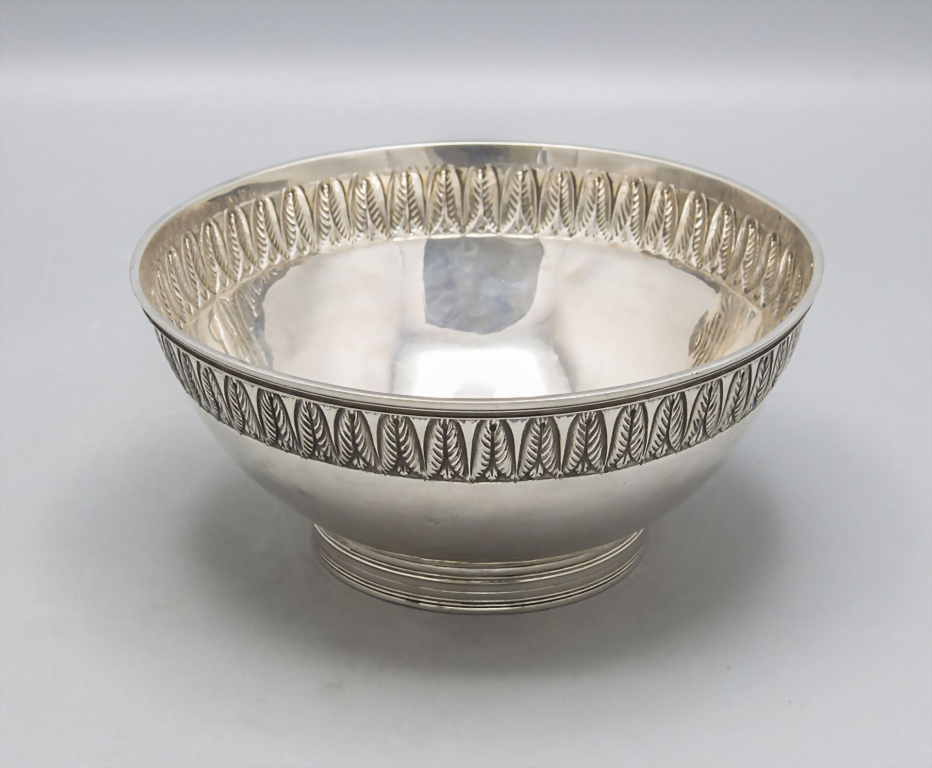 Große Empire Kumme / A large Empire silver bowl, Gotthilf Johannes Lange, Lübeck, um 1810