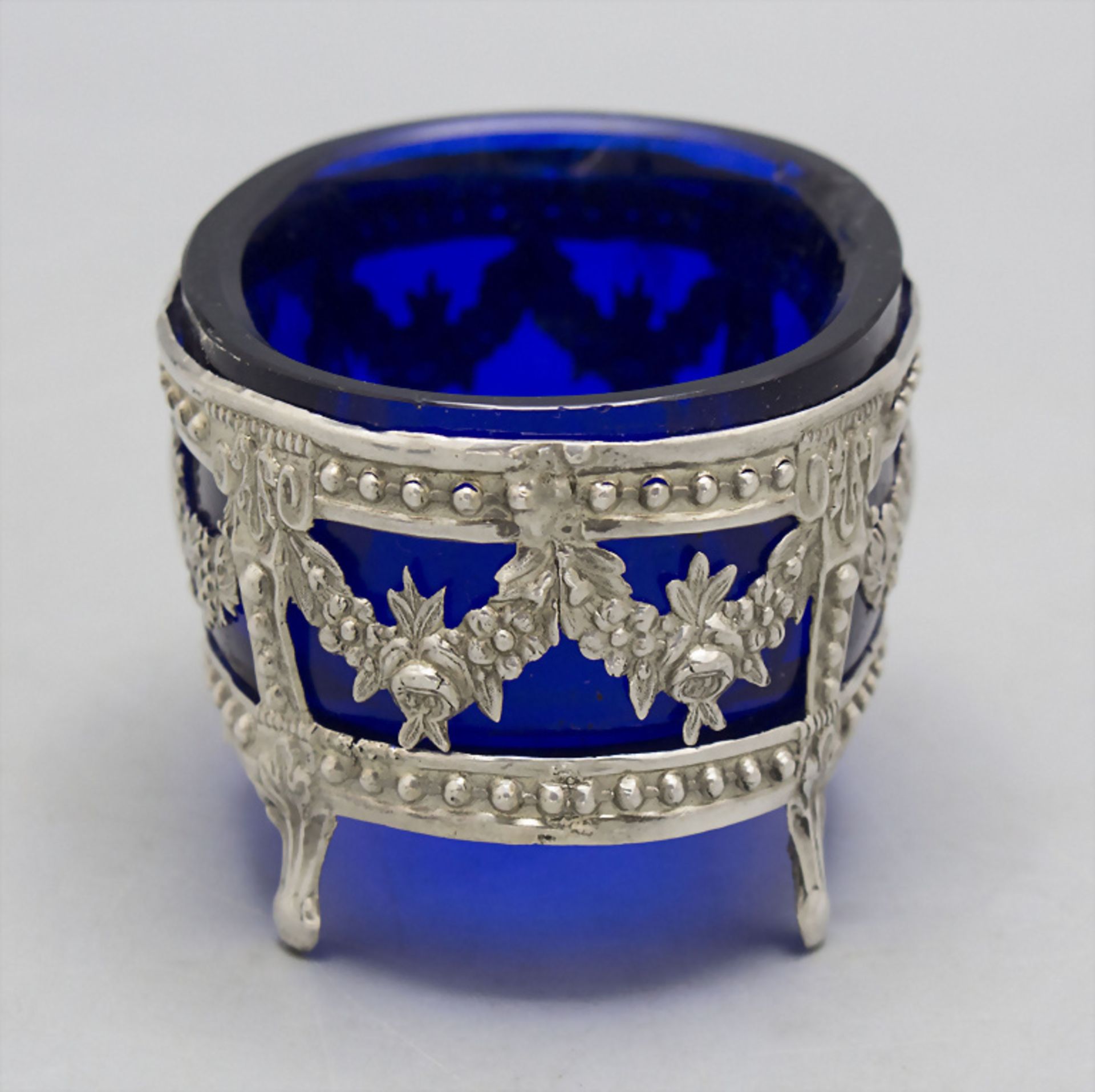 Louis XVI Saliere / Gewürzschälchen / A Louis Seize silver salt cellar, Paris, 1782/83 - Bild 2 aus 5