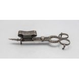 Dochtschere / Silver wick scissors, György (Georg) Goszmann, Pesth (Budapest), 1841