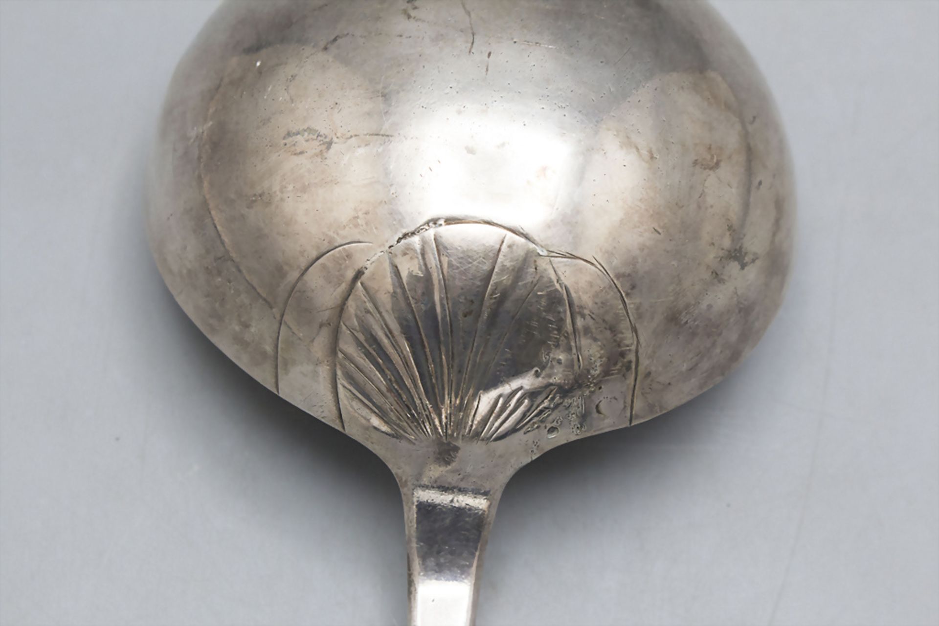 Barock Schöpfkelle / A Baroque silver ladle, St. Omer, 1788 - Image 3 of 5