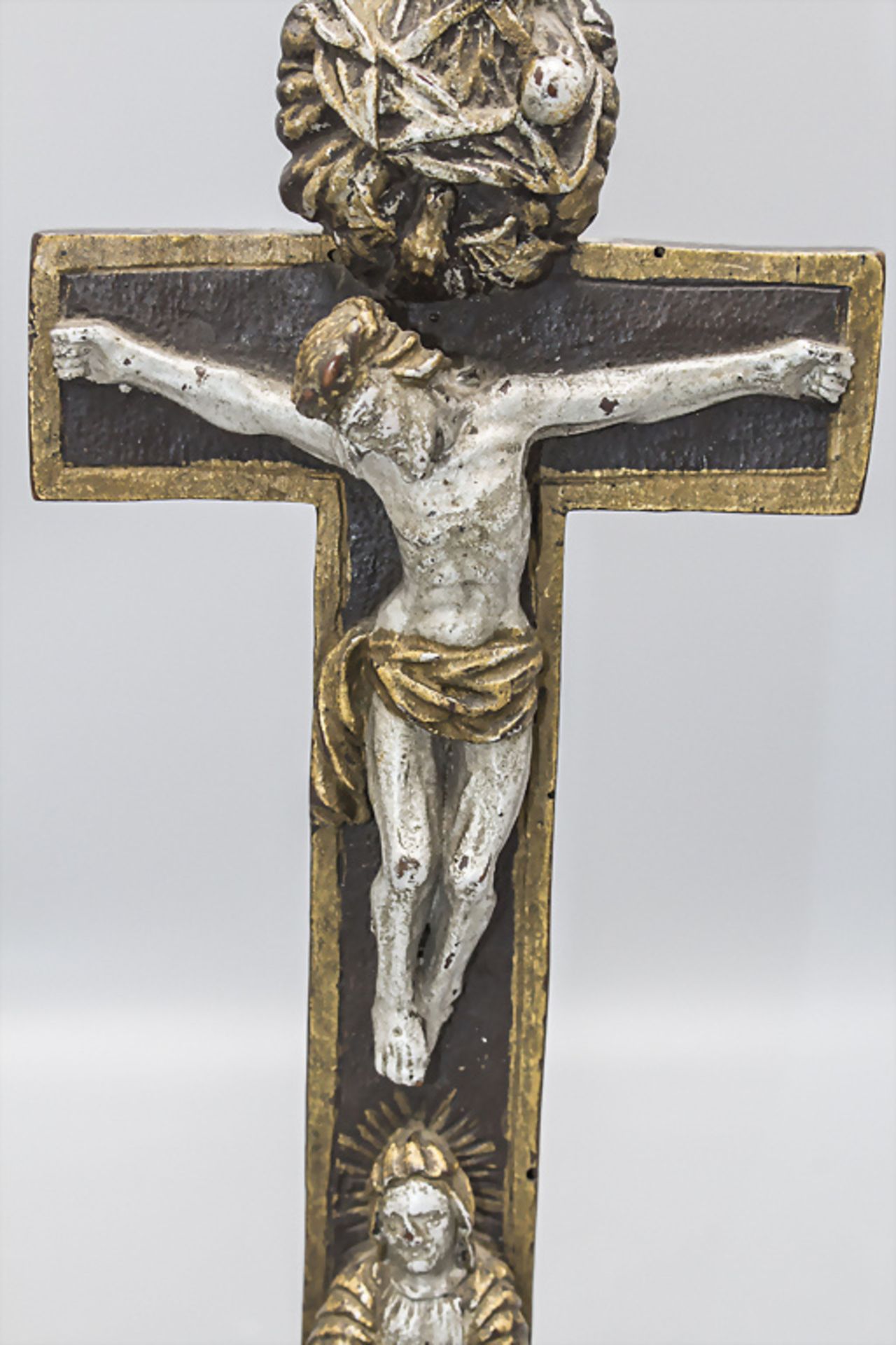 Reliqienkreuz / A reliquiary cross, wohl süddeutsch - Image 2 of 4