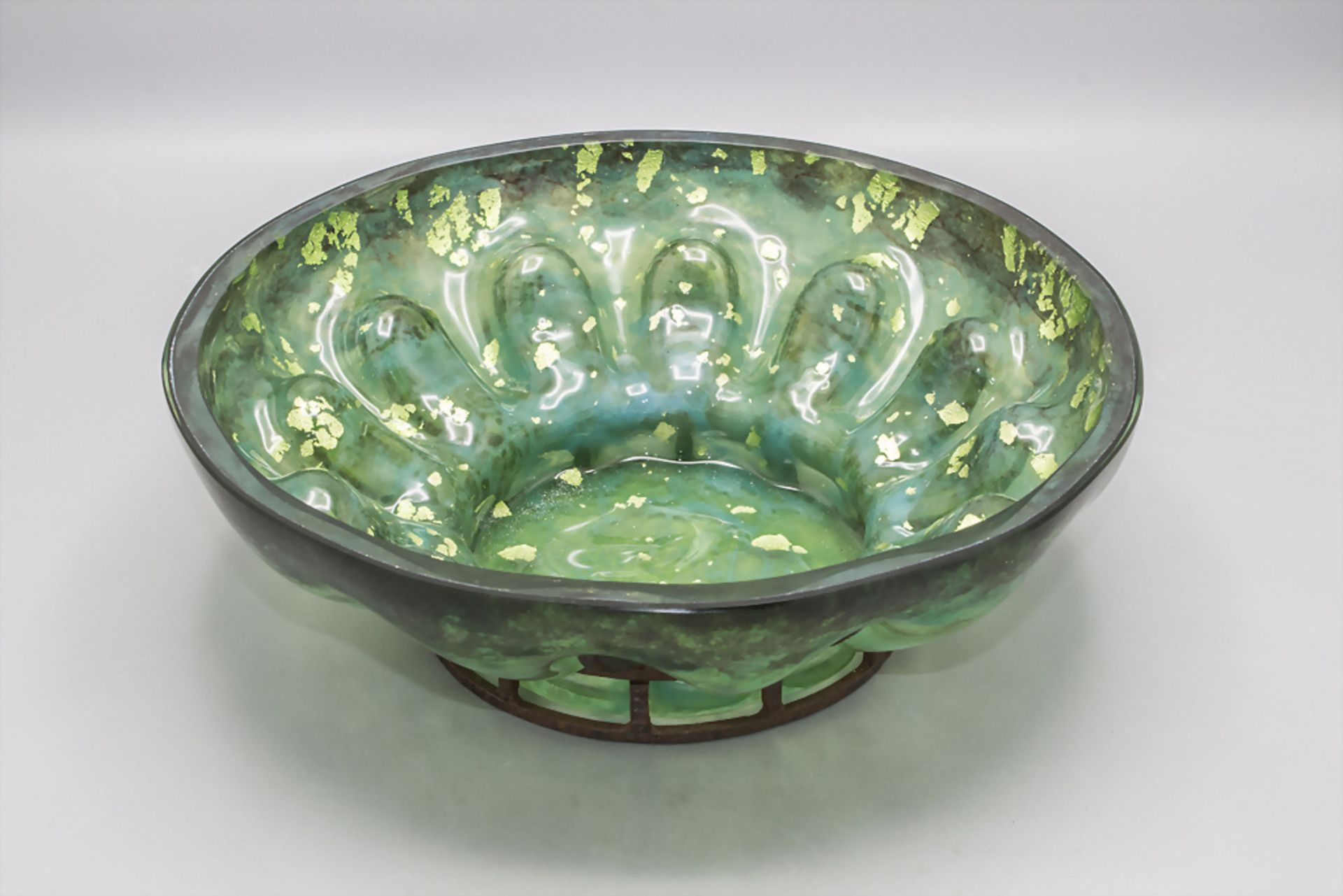 Große Art Déco Schale / A large Art Deco bowl, Louis Majorelle & Daum, Nancy, um 1920