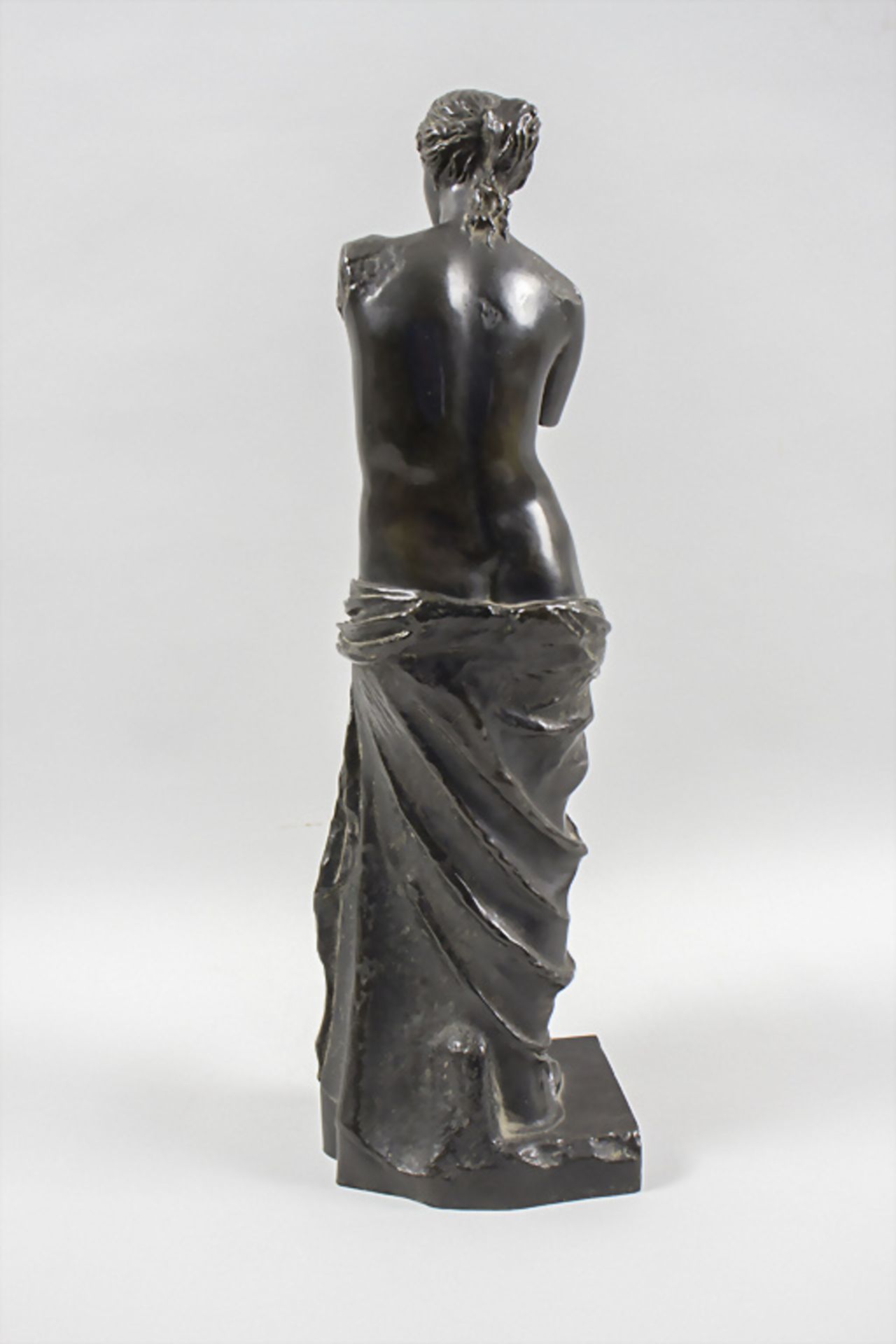 Bronzeplastik 'Venus von Milo', Göttin Aphrodite, Frankreich, 19. Jh. - Image 3 of 5
