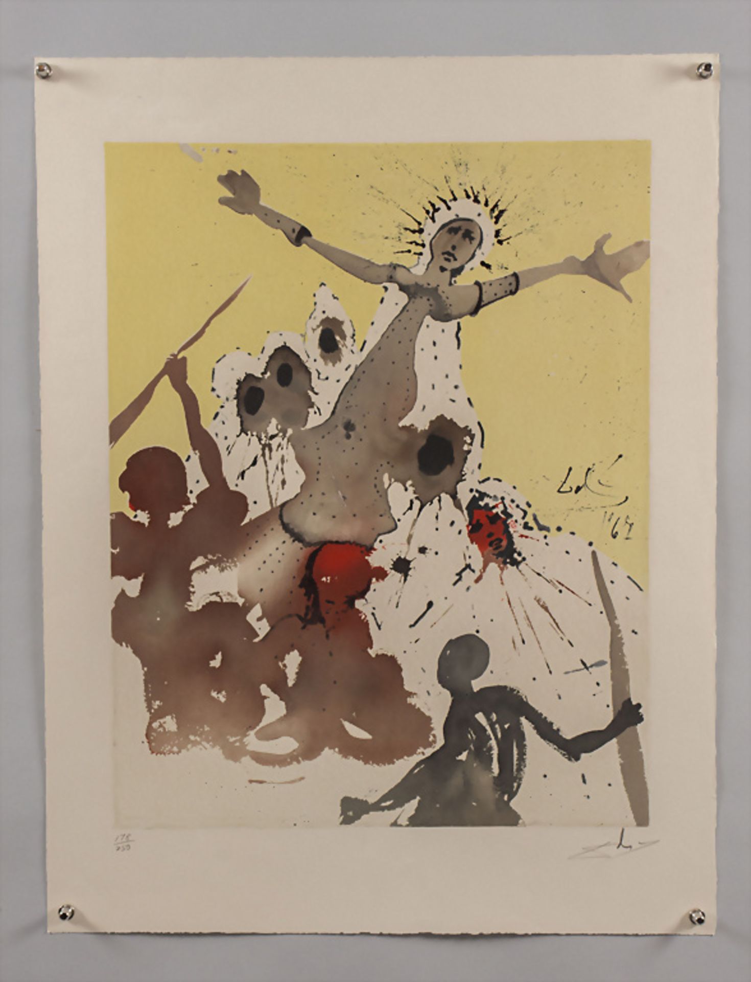 Salvador DALI (1904-1989), 'Arise, Barak and Lead', aus: Aliyah Serie - Image 2 of 6