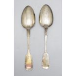2 Löffel / 2 silver spoons, Moskau/Moscow, um 1905