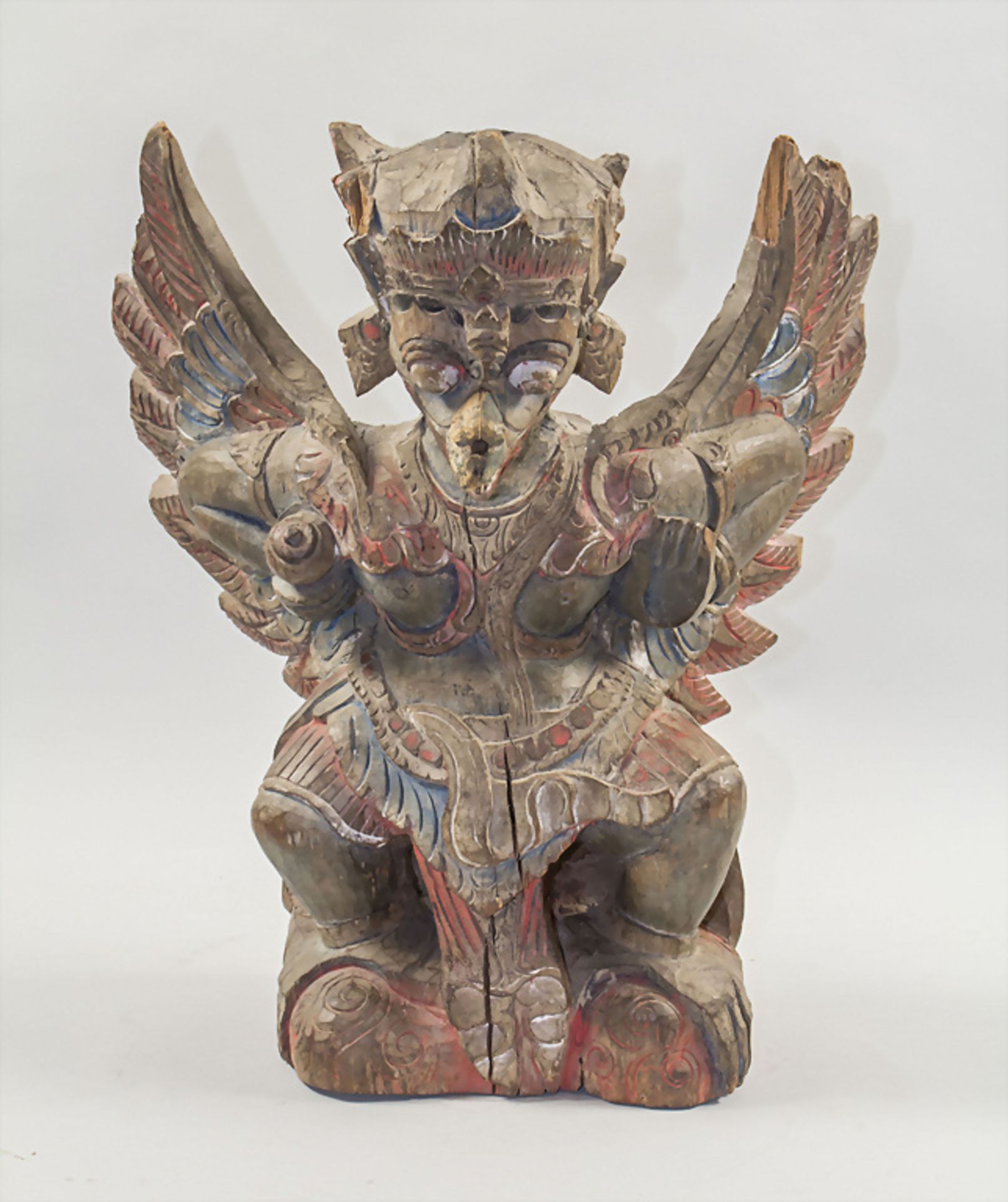 Holzskulptur Garuda / A wooden sculpture, Thailand / Indonsien - Image 4 of 7