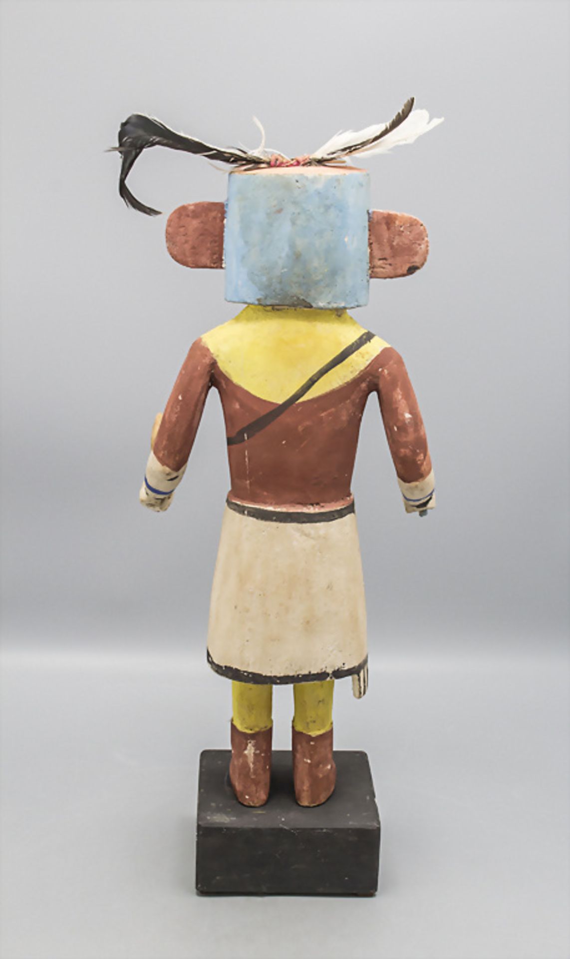 Kachina-Puppe / A Kachina doll, Hopi, Nordamerika, Mitte 20. Jh. - Image 3 of 5