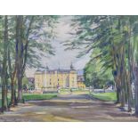 Werner VON PIGAGE (1888-1959), 'Ansicht Schwetzinger Schloss' / 'A view of the Schwetzinger ...