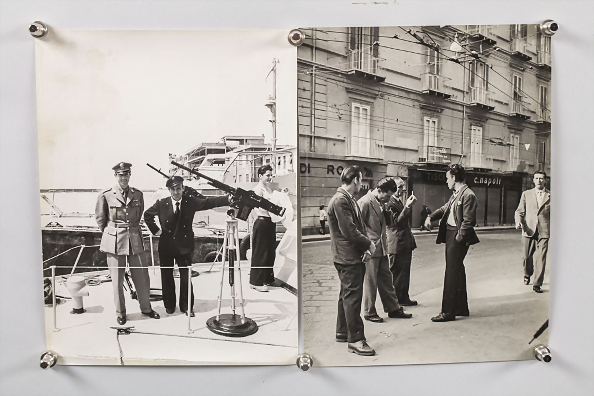 10 Pressefotografien 'Menschen in Italien', 1953 - Image 2 of 7