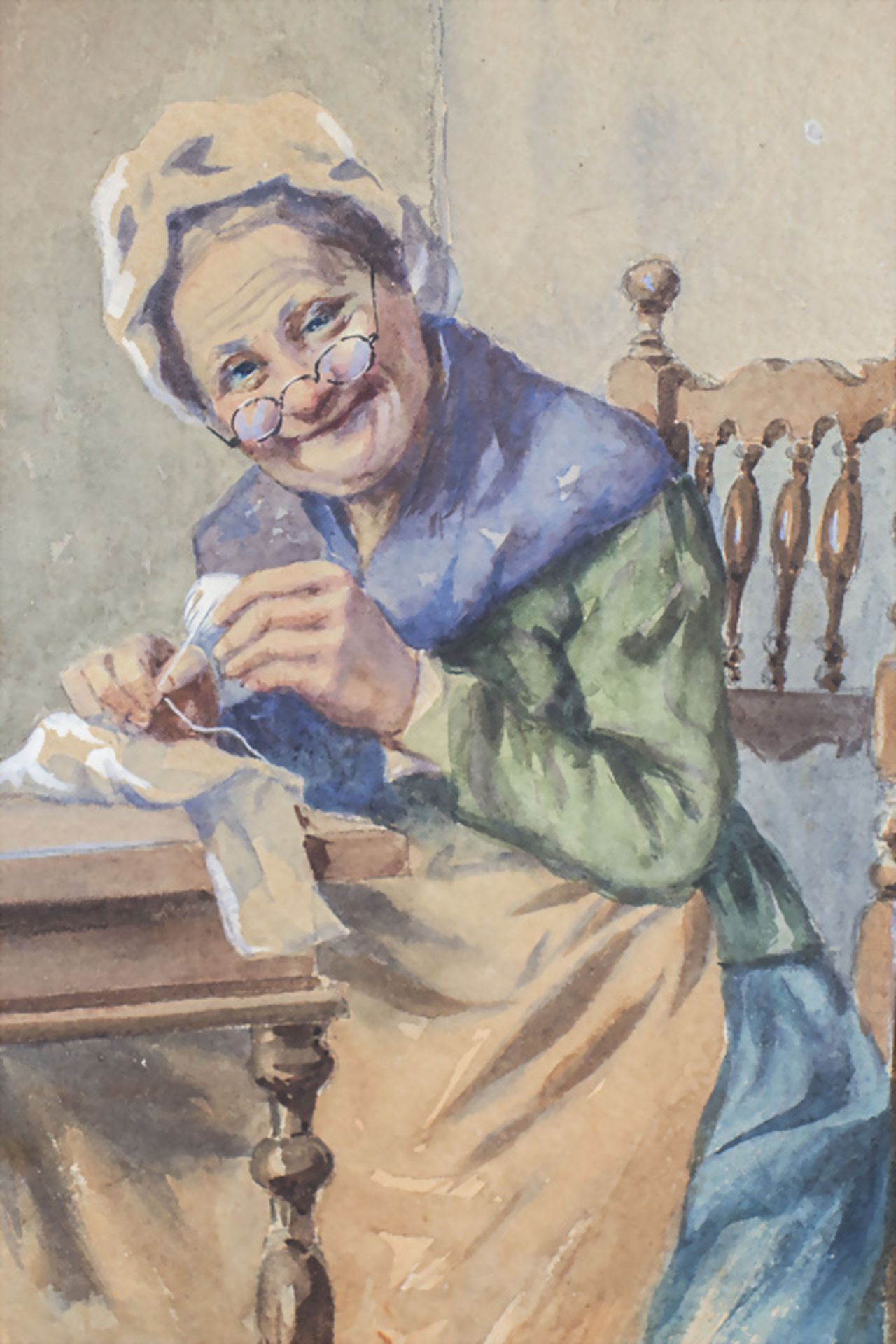 Angel DELLA VALLE (1855-1903), 'Das sanfteste Lächeln' / 'The softest smile' - Bild 4 aus 5