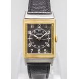 Herrenarmbanduhr Reverso / A men's 18 ct gold wristwatch, Jaeger Le Coultre, Schweiz, um 1935
