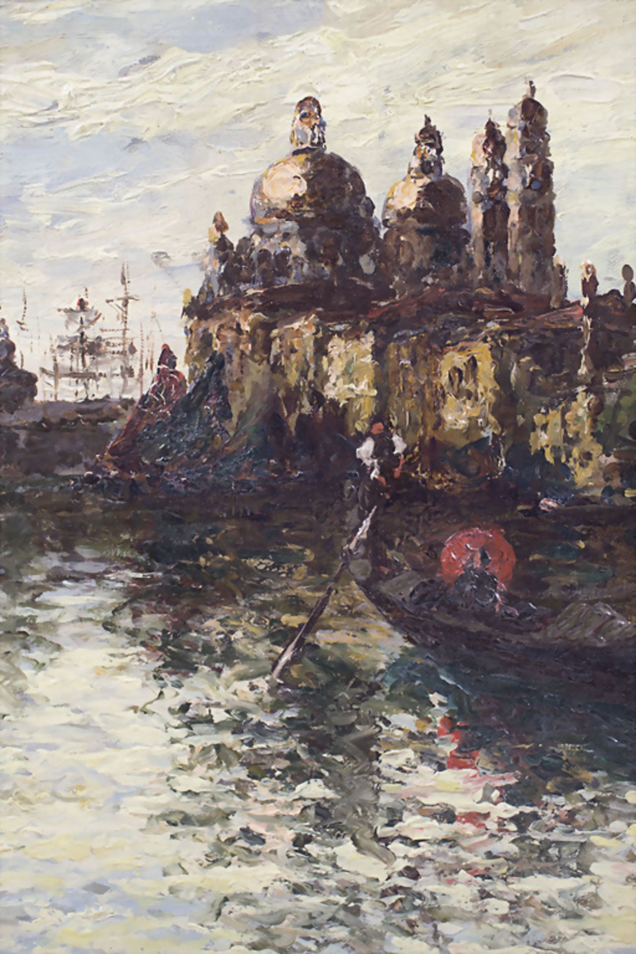 Charles Eugène COUSIN (19./20. Jh.), 'Ansicht von Venedig' / 'A view of Venice', 1913 - Bild 5 aus 6