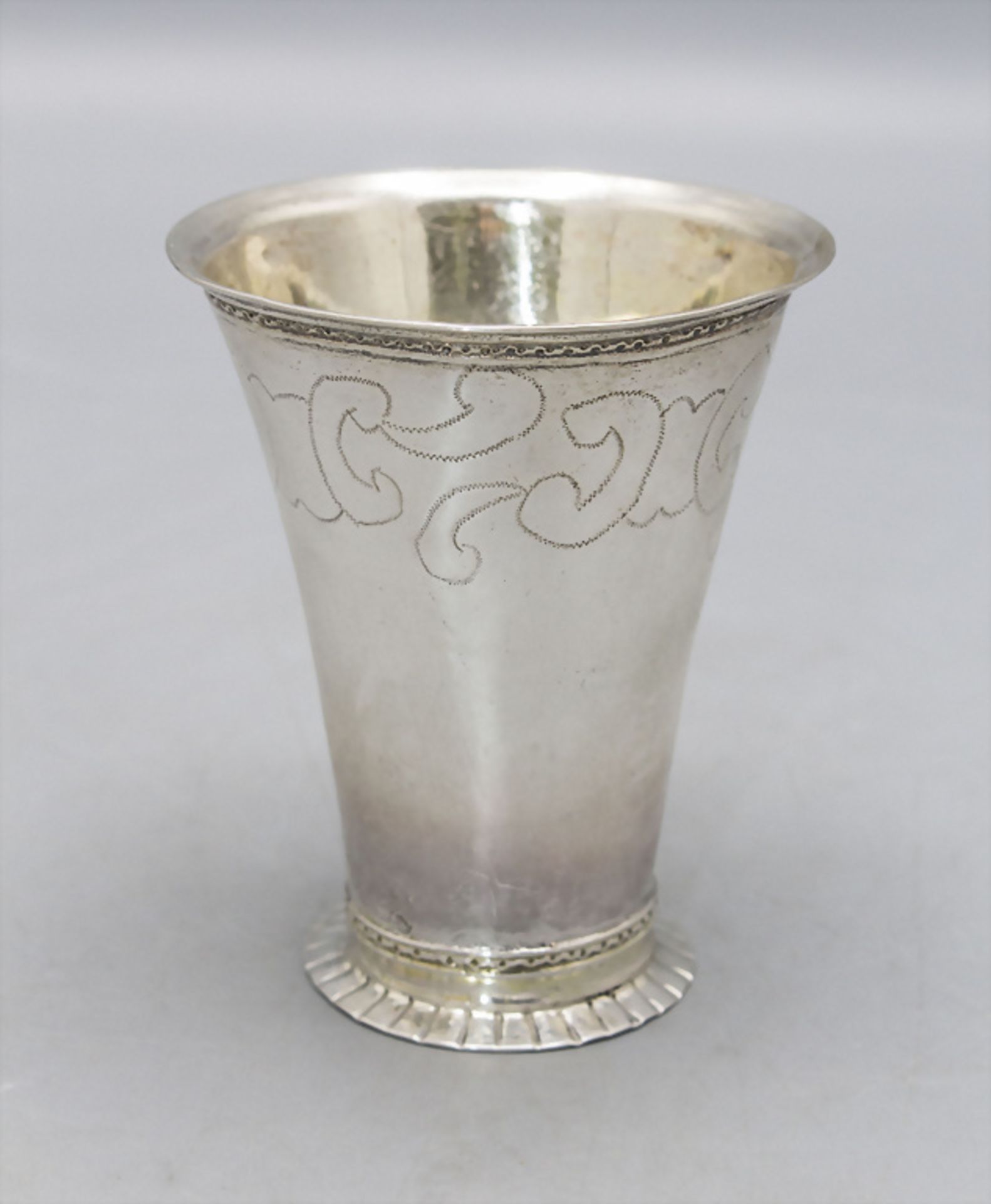 Becher / A silver beaker, Lulea, Schweden, um 1780 - Bild 2 aus 3