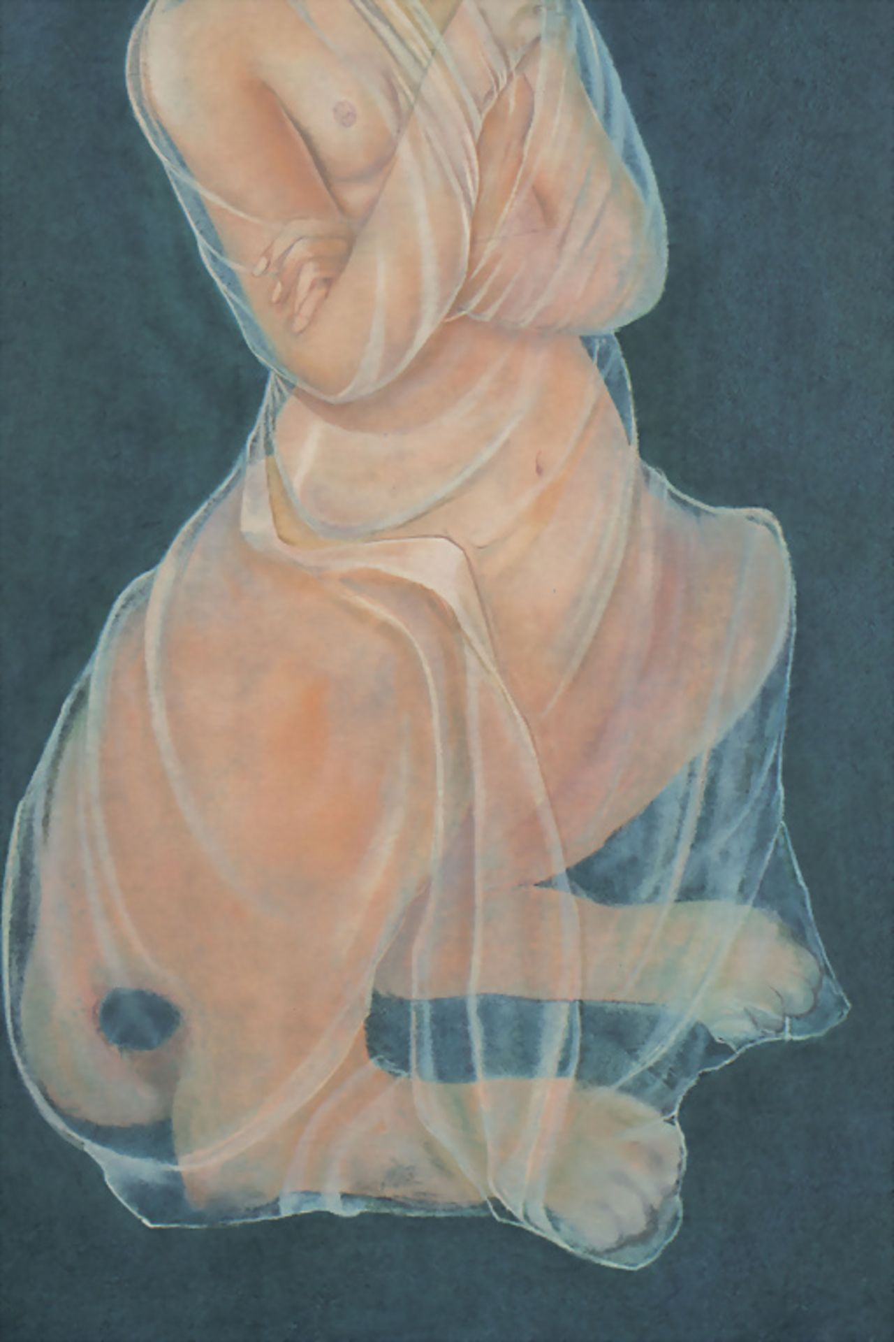 Leonor Fini (1907-1996), 'Die verhüllte Sphinx' / 'The veiled sphinx', 1970er Jahre - Image 6 of 8