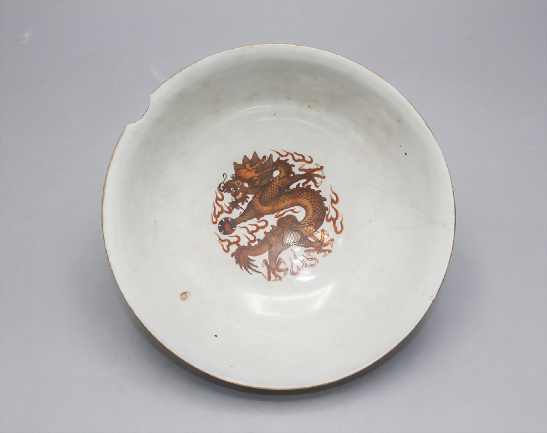 Kumme / A porcelain bowl, Qing-Dynastie (1644-1911), 18./19. Jh. - Image 5 of 7