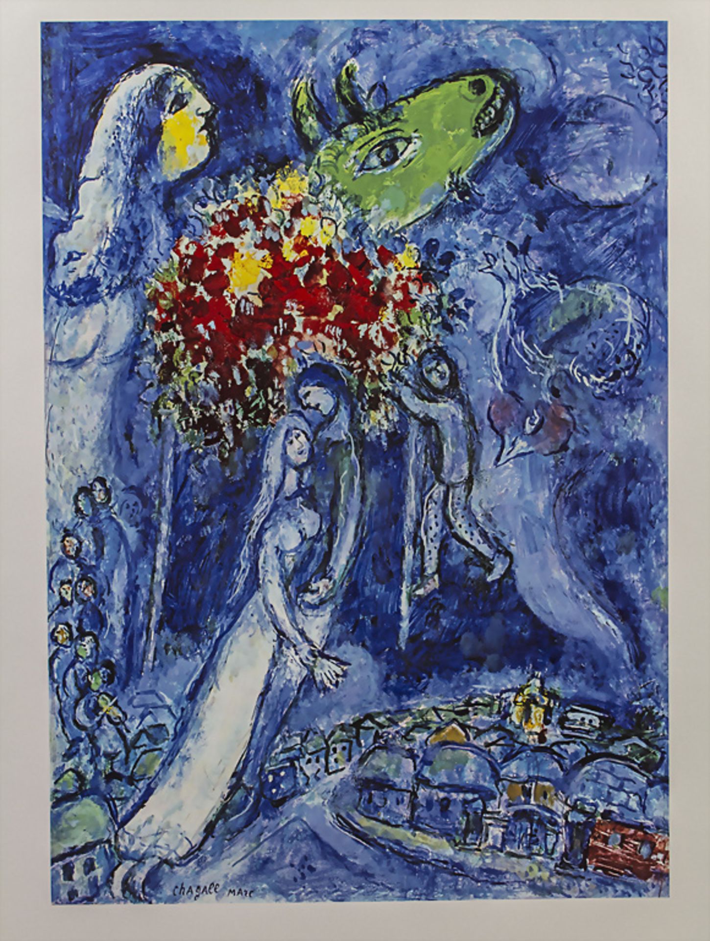 Marc CHAGALL (1887-1985), Zwei Farblithographien / Two color lithographs - Bild 10 aus 11