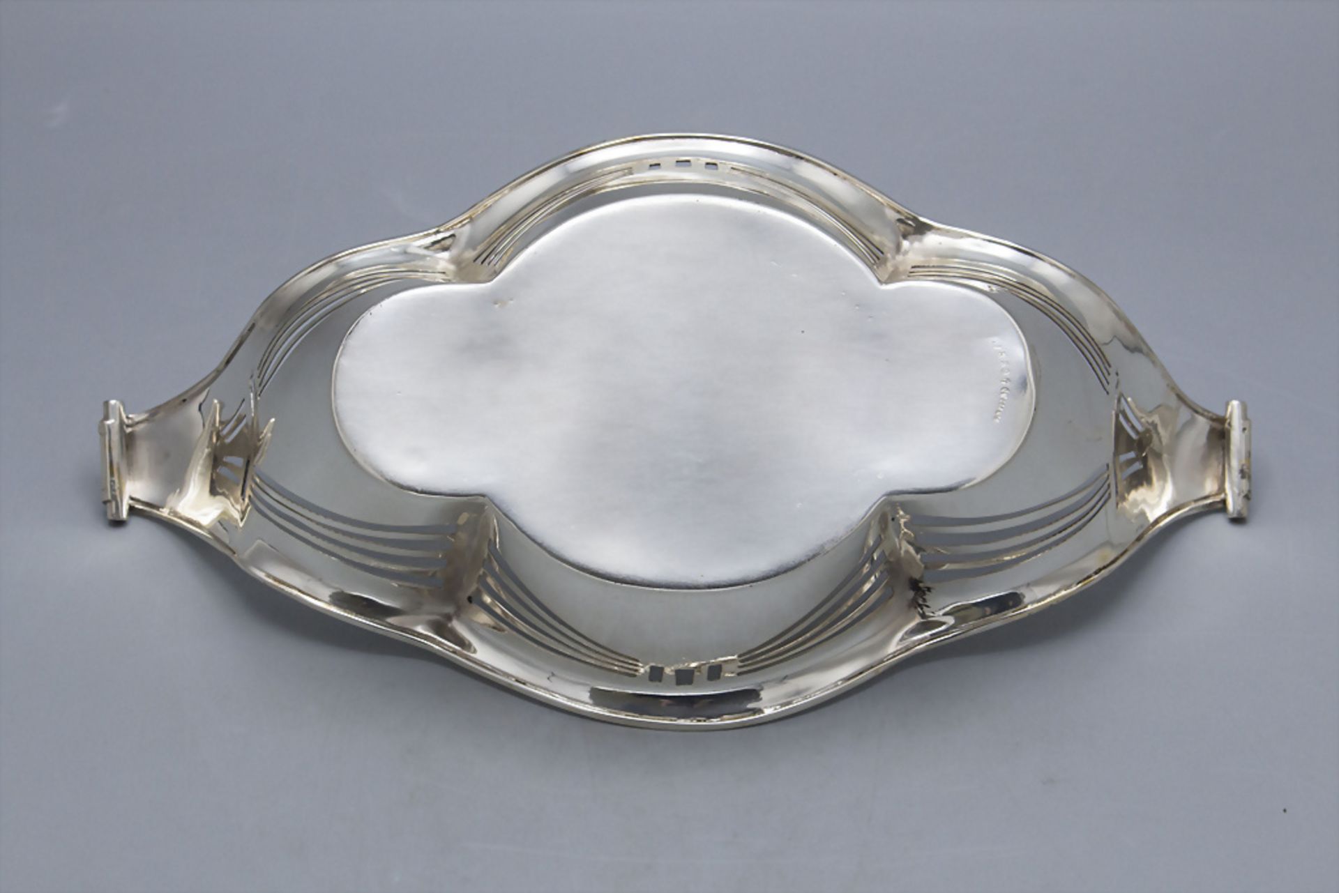 Konfektschale / A silver candy bowl, Wilhelm Binder, Schwäbisch Gmünd, 20. Jh. - Bild 3 aus 4