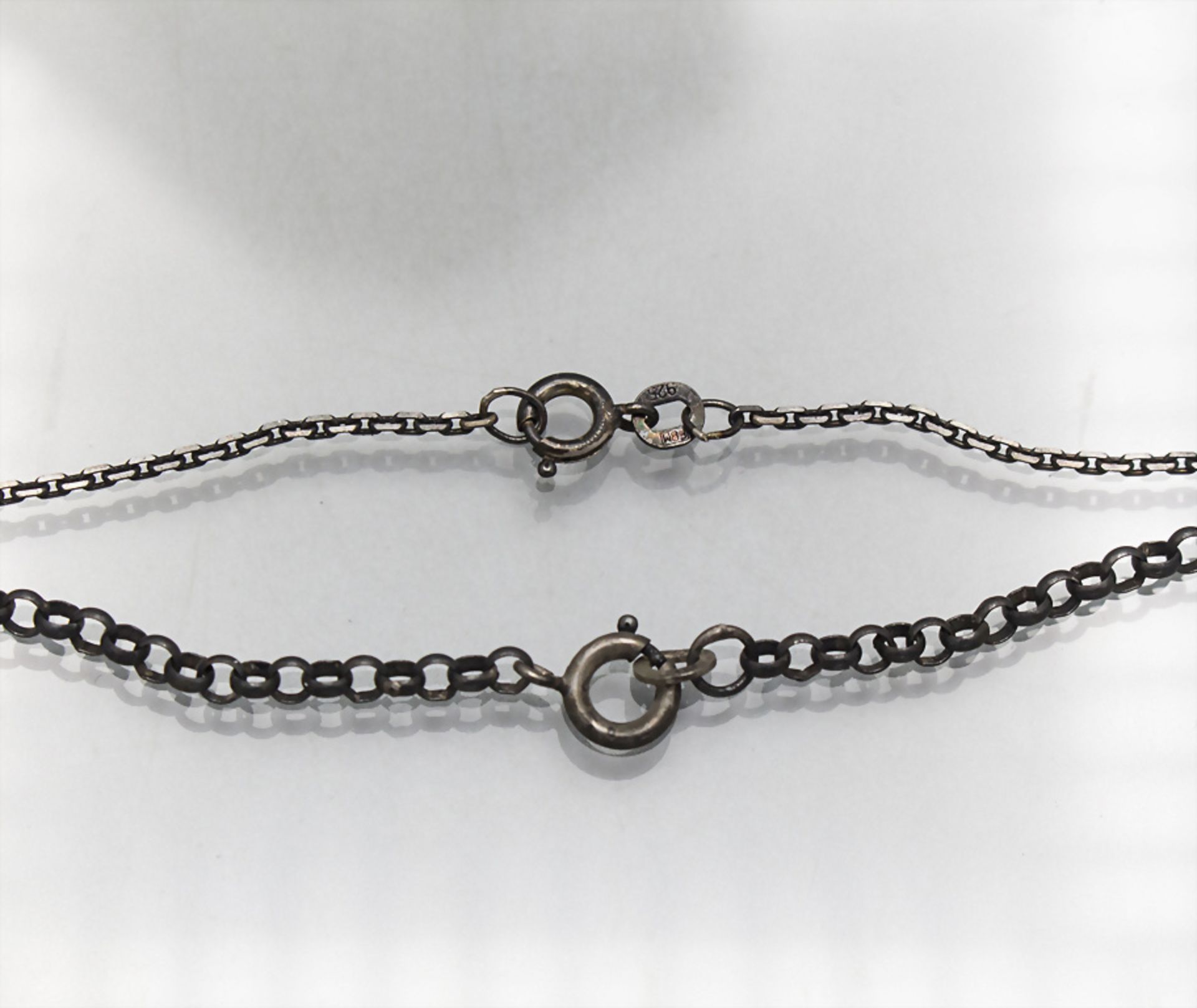 2 Silberketten / 2 silver necklaces - Image 2 of 3