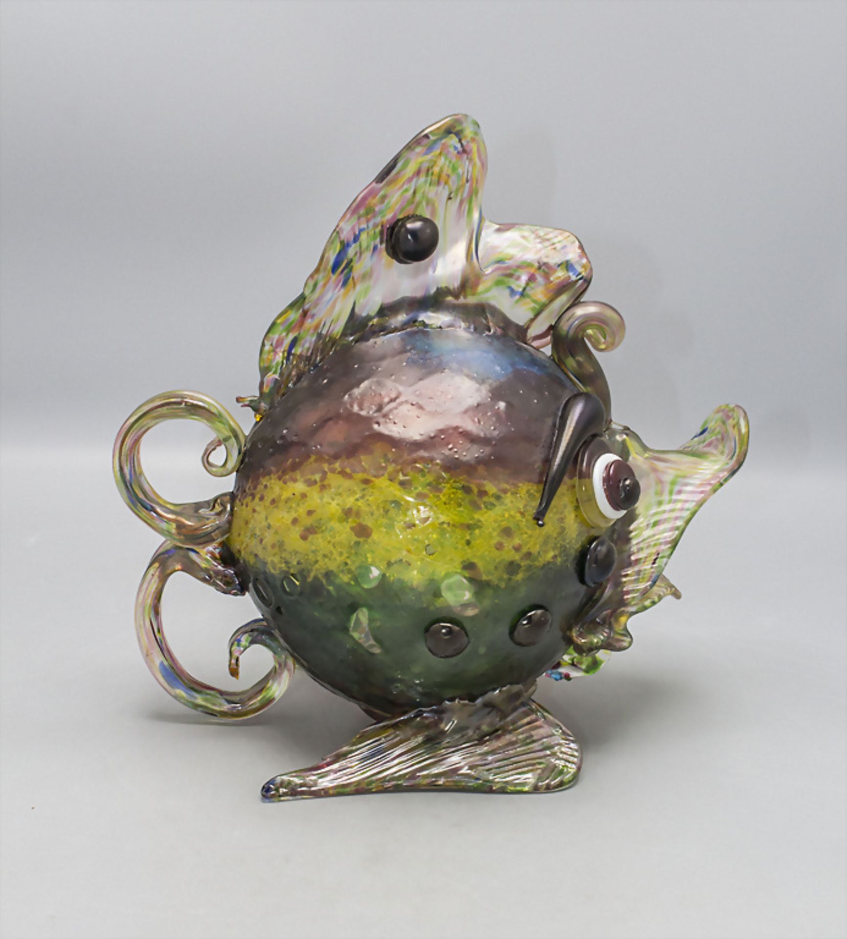 Fisch / A fish, Murano, wohl Aureliano Toso, um 1955 - Bild 5 aus 6