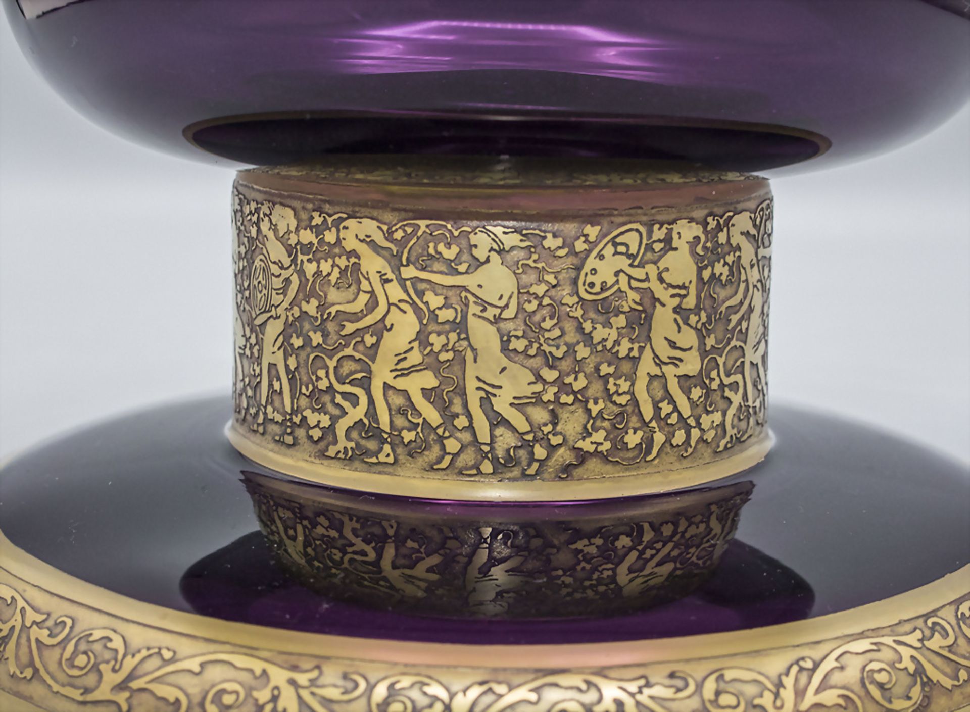 Art Déco Vase mit 'Amazonenzug' / An Art Deco vase with 'Amazons', Moser, Karlsbad, um 1925 - Image 2 of 5