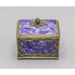 Kleine Potpourri Schatulle / Deckeldose / A small potpourri casket, Russland, wohl 19. Jh.