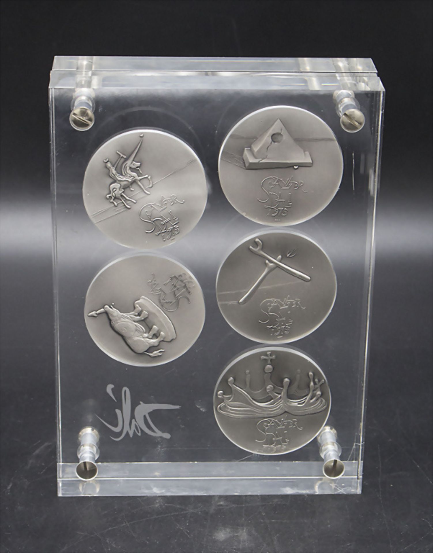 Dalí, Salvador (1904-1989), 5 Medaillen / 5 medals, 1975 - Image 2 of 4