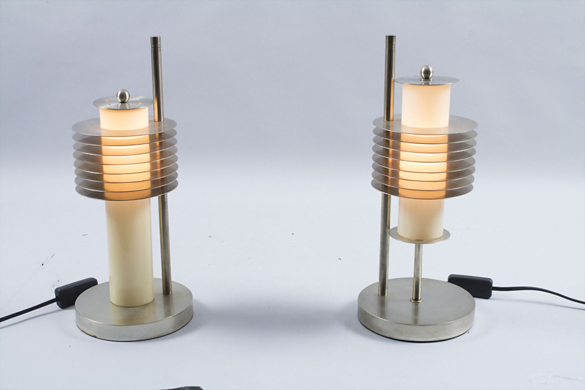 Paar Art Déco Tischlampen / A pair of Art Deco table lamps