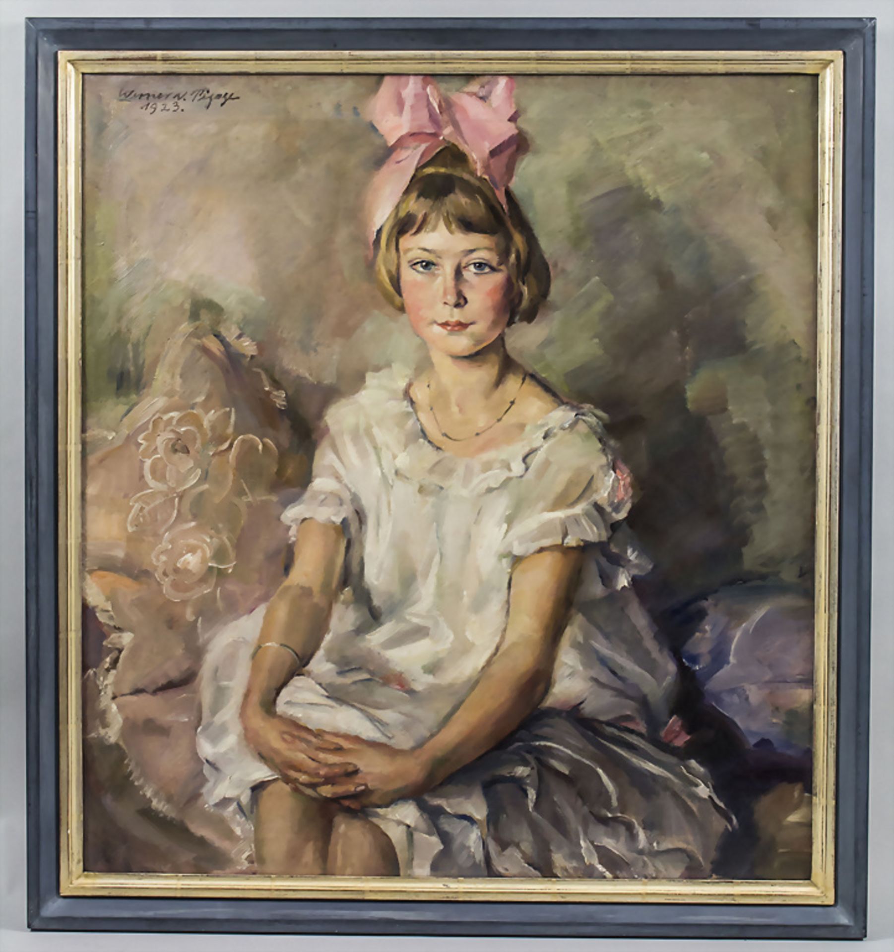 Werner VON PIGAGE (1888-1959), 'Das rosa Schleifchen' / 'The pink bow', 1923 - Bild 2 aus 5