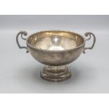 Hochzeitsschale / A silver wedding bowl, 1838 datiert