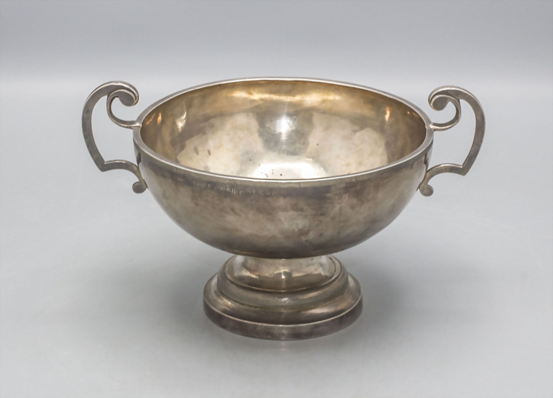 Hochzeitsschale / A silver wedding bowl, 1838 datiert