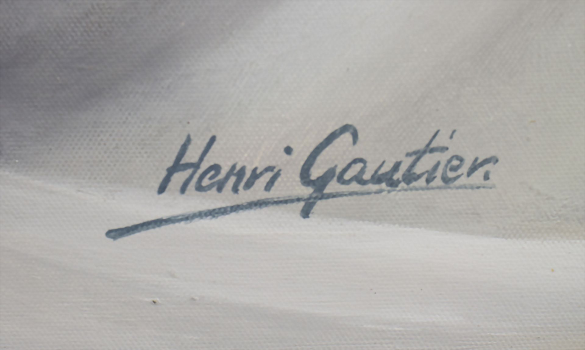 Henri GAUTIER (*1955), 'Sitzender Akt' / 'Sitting nude' - Bild 3 aus 4