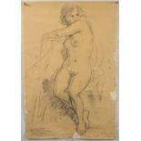 Werner VON PIGAGE (1888-1959), Aktstudie / A nude study of Francesca da Rimini, 'La Commedia ...