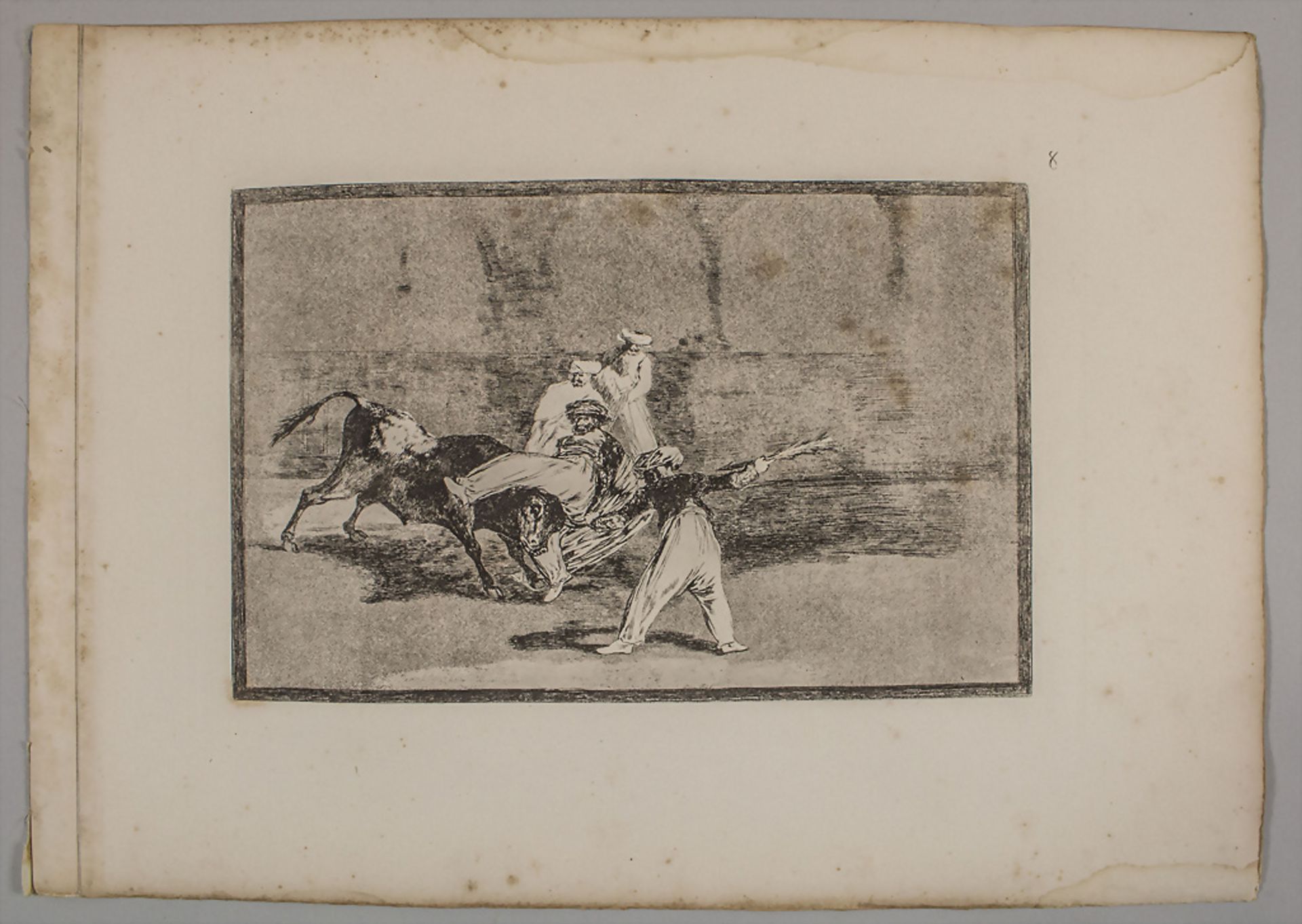 Francisco de GOYA (1746-1828), 'Corrida de toros' / 'A bullfight', um 1800 - Image 2 of 3