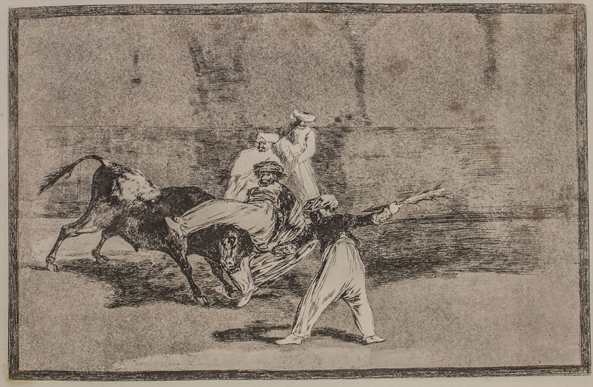 Francisco de GOYA (1746-1828), 'Corrida de toros' / 'A bullfight', um 1800