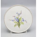 Untersetzer mit Vergissmeinnicht / A coaster with forget-me-not, Meissen, ca. 1880