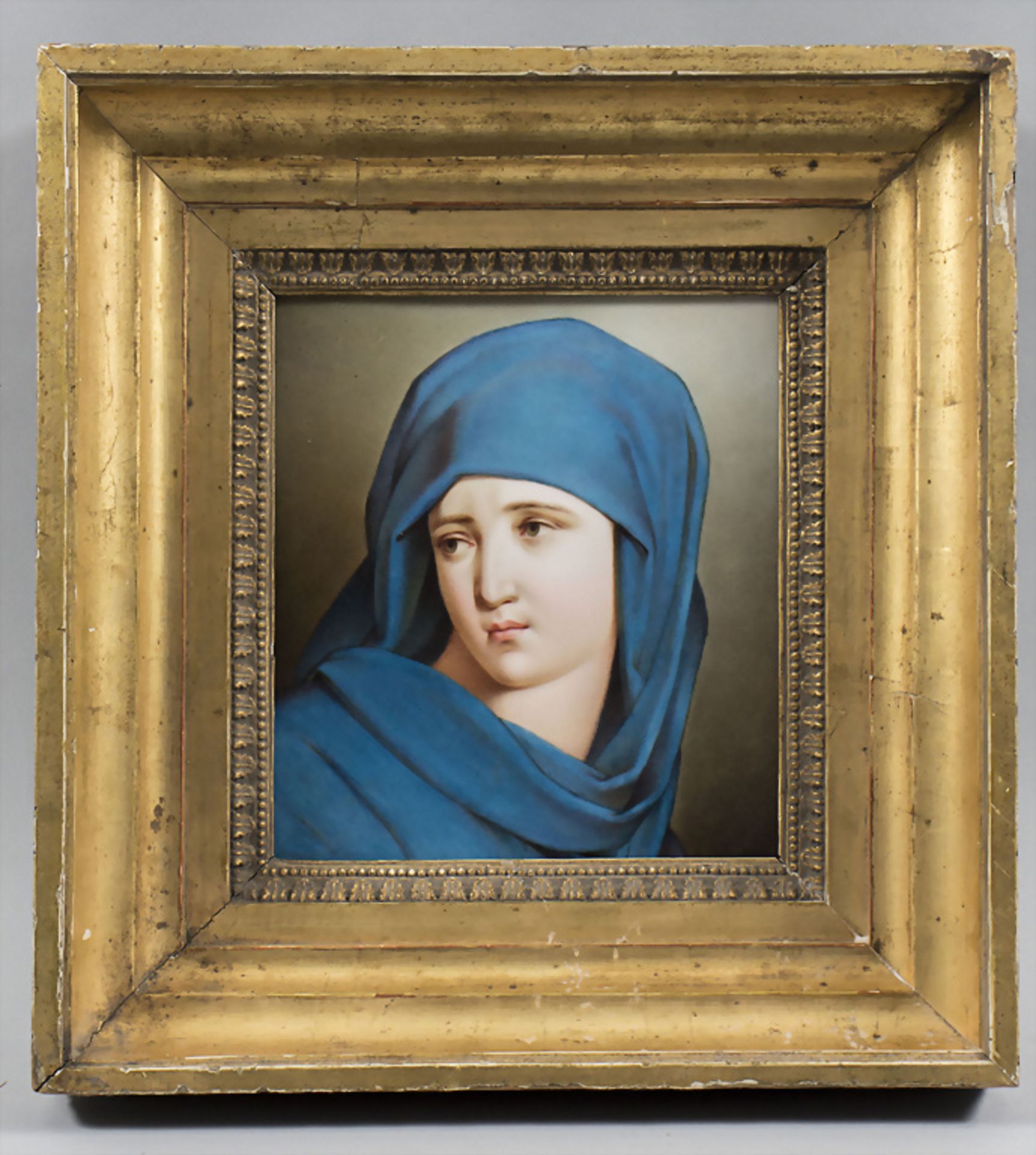 Marienbild / A painting of the Holy Mary, 19. Jh. - Bild 2 aus 4