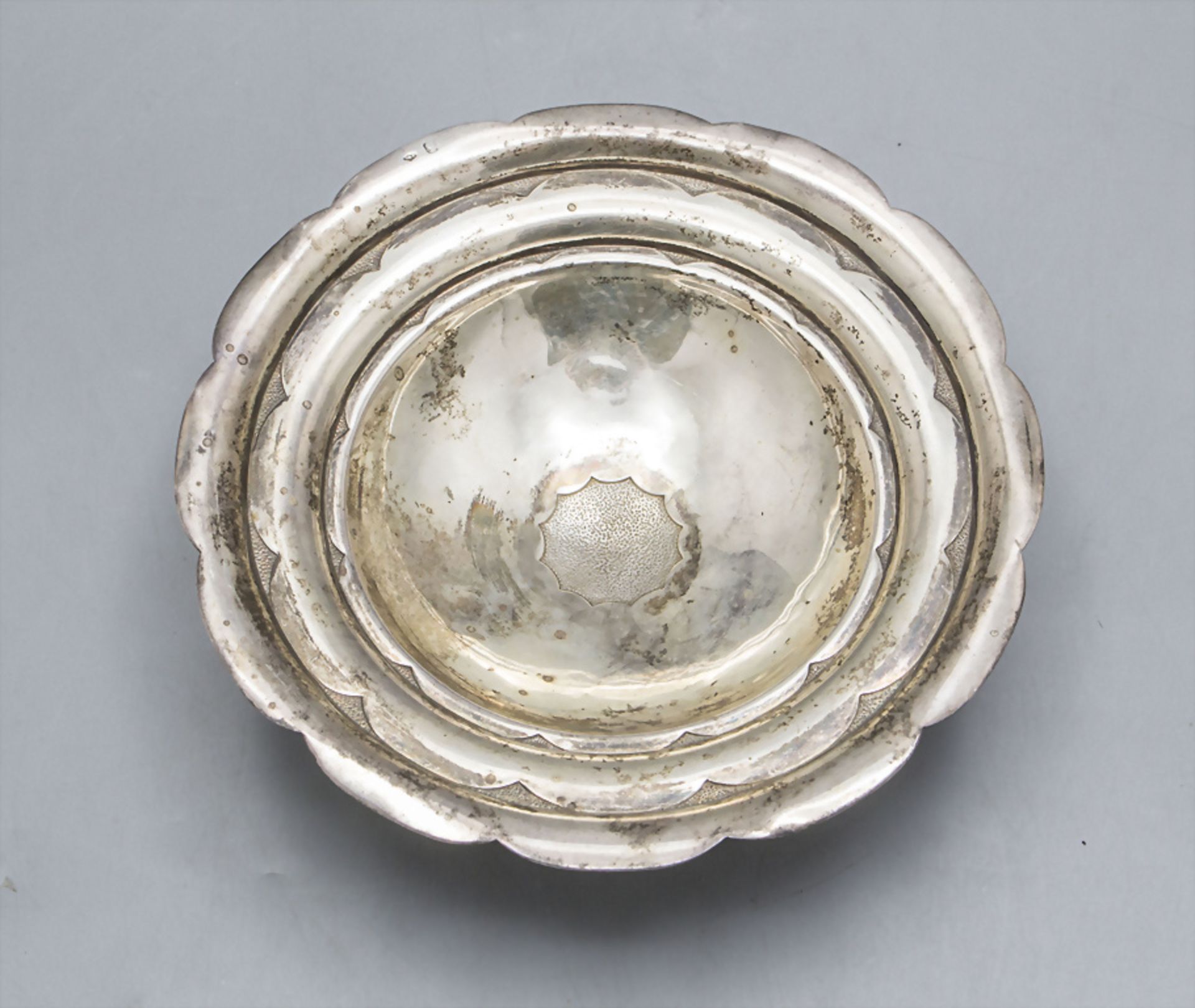 Art Déco Silberschale / An Art Deco silver bowl, Frankreich, um 1900 - Bild 2 aus 4