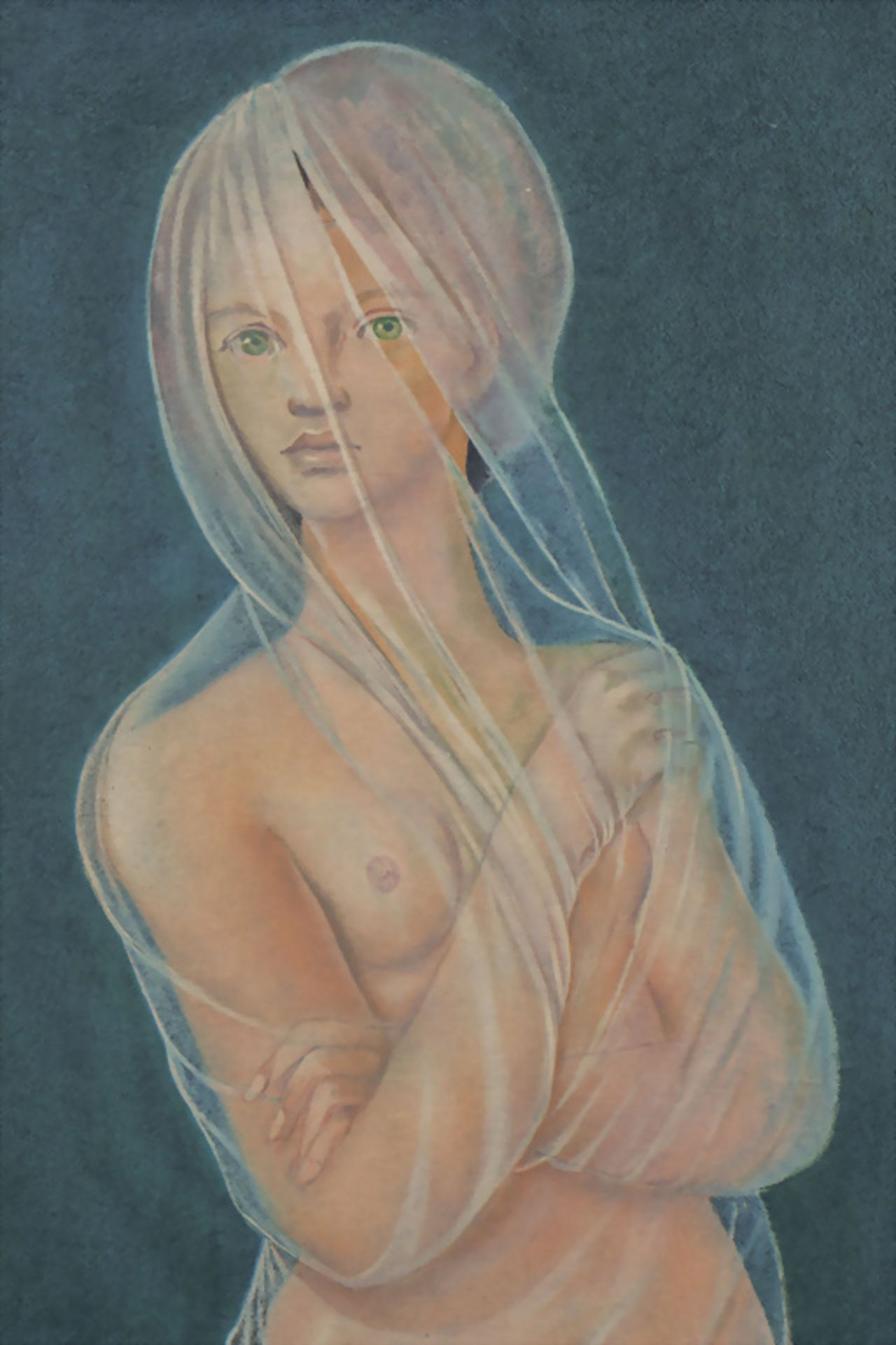 Leonor Fini (1907-1996), 'Die verhüllte Sphinx' / 'The veiled sphinx', 1970er Jahre - Image 5 of 8