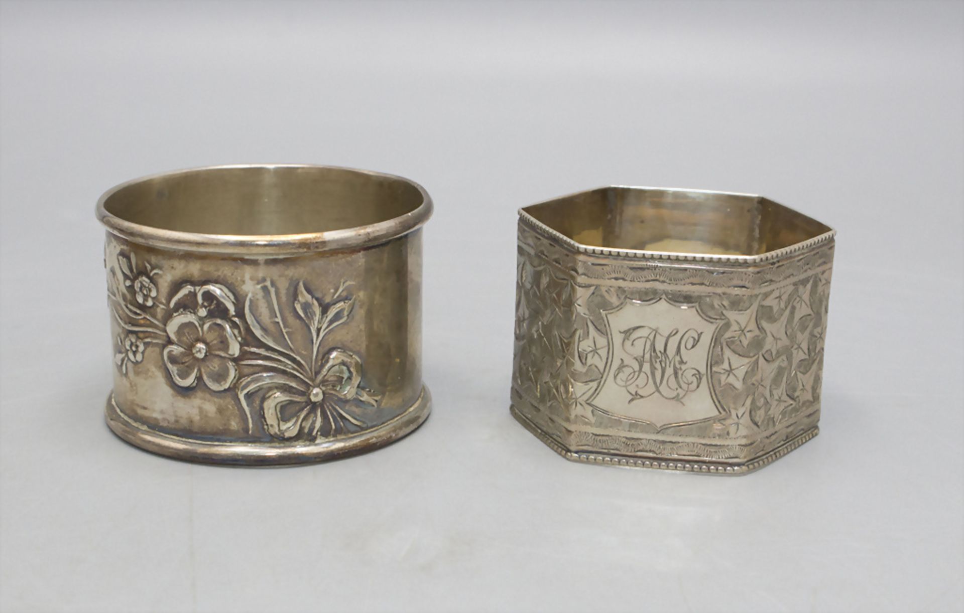 Konvolut 7 Teile Silber / 7 silver items, 19.-20. Jh. - Image 3 of 5