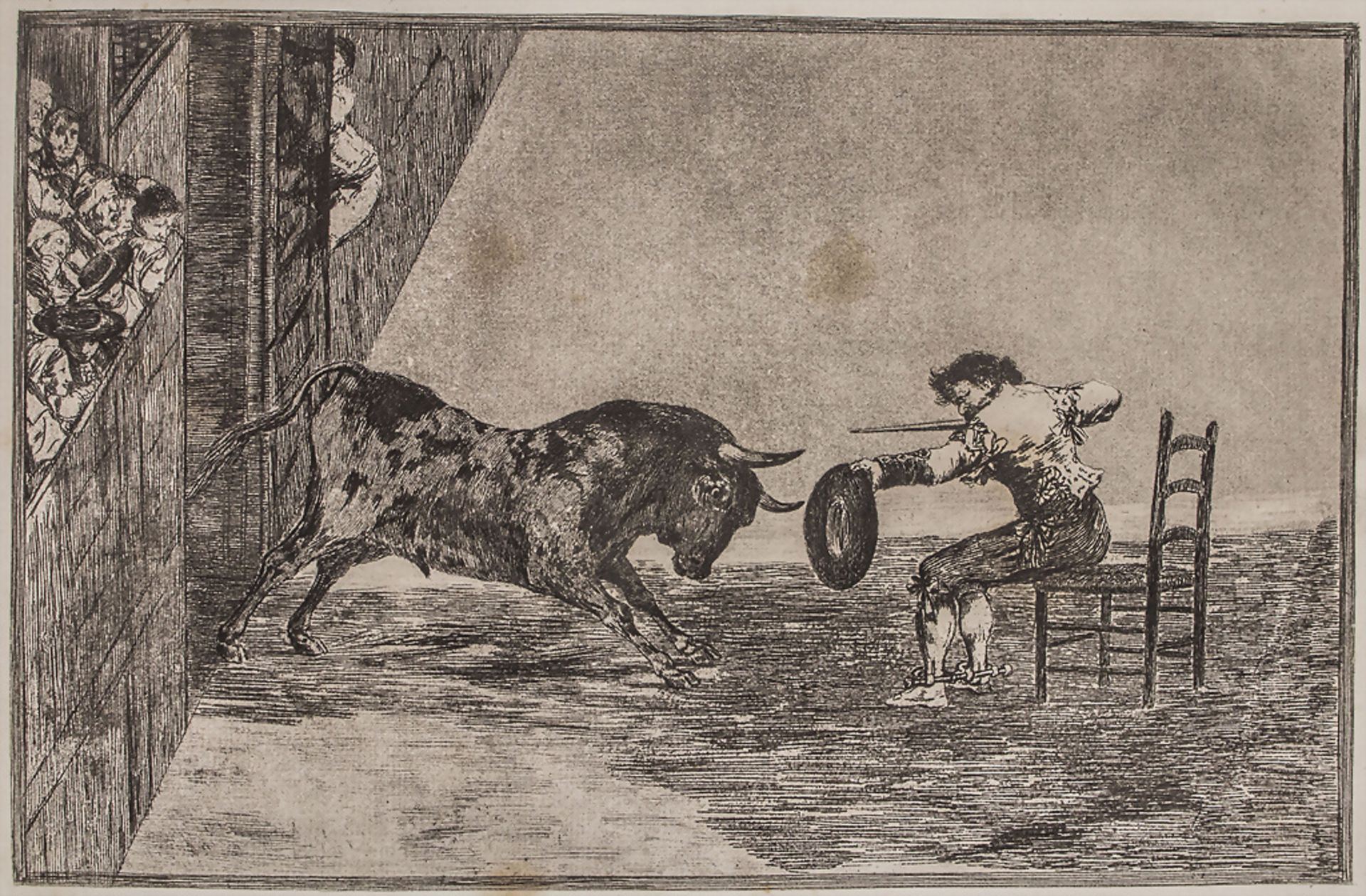 Francisco de GOYA (1746-1828), 'Corrida de toros' / 'A bullfight', um 1800