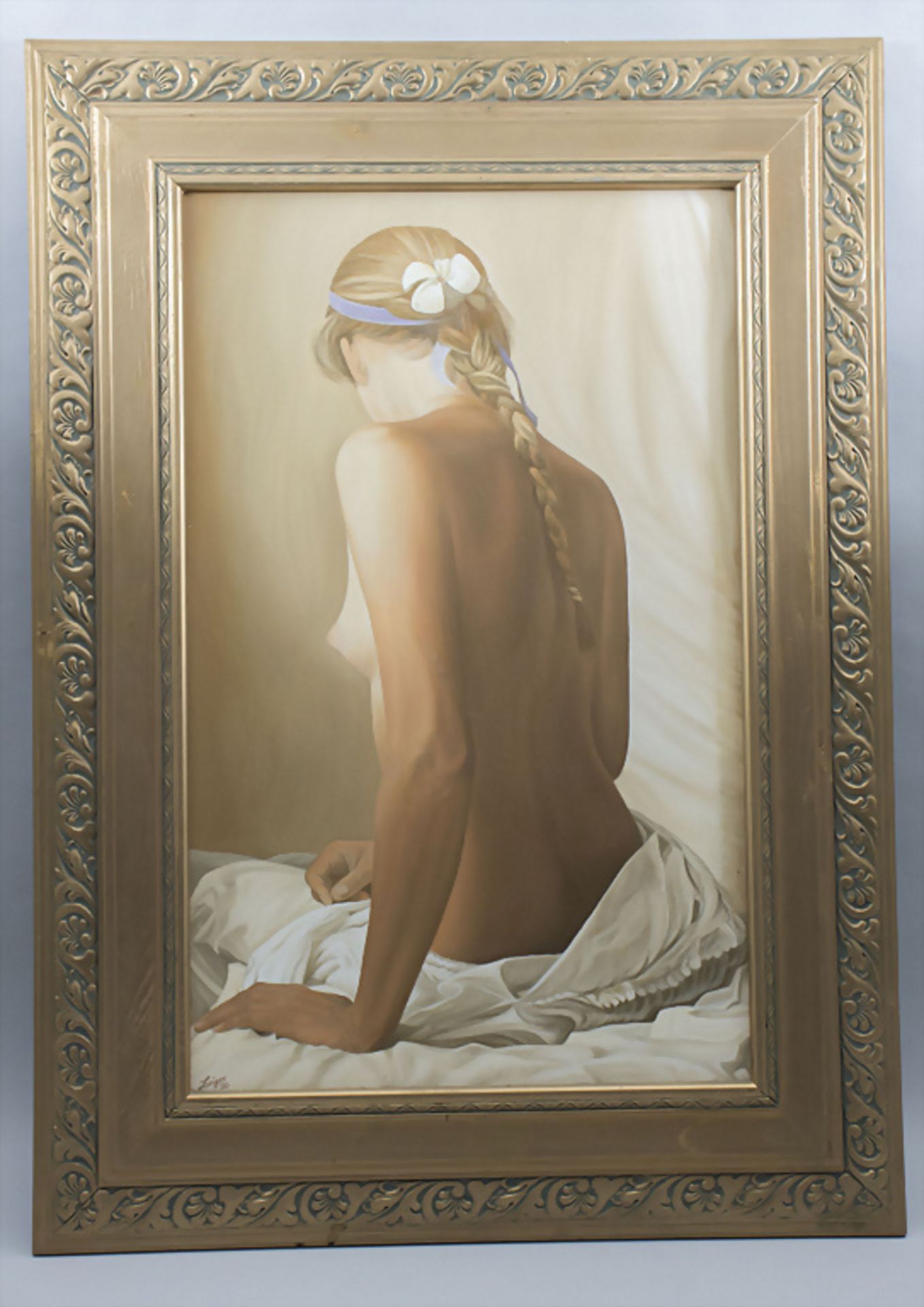 Michael Zeiger (21. Jh.), 'Sitzender weiblicher Akt' / 'A sitting female nude', 2000 - Bild 2 aus 6