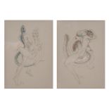 Udo MÖLDERS (*1937), Zwei erotische Zeichnungen / Two erotic drawings, 1971