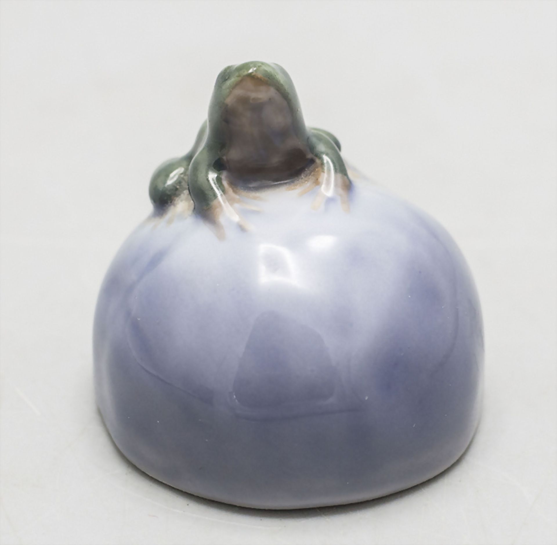 Frosch auf Stein / A frog on a stone, Royal Copenhagen, 1923 - Bild 2 aus 5