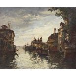 Charles Eugène COUSIN (19./20. Jh.), 'Ansicht von Venedig' / 'A view of Venice', 1913