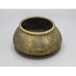 Schale / A brass bowl, Orient, 18./19. Jh.