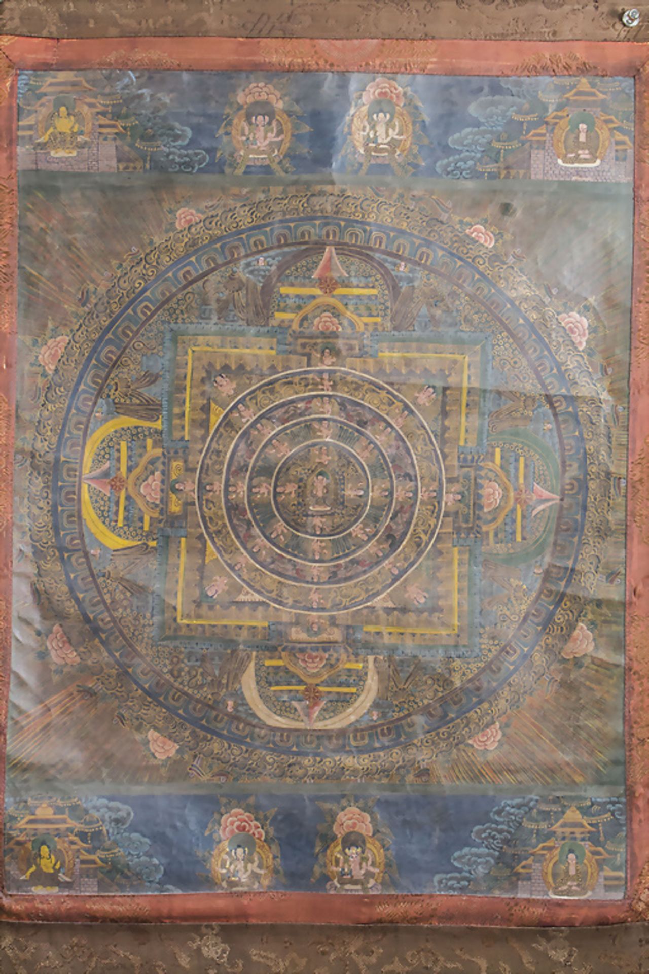 Thangka, Tibet, 19. Jh.