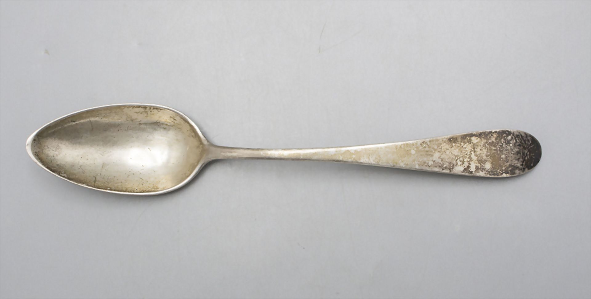 Löffel / A silver spoon, Carl August Flatt, Stuttgart, um 1820 - Bild 2 aus 4